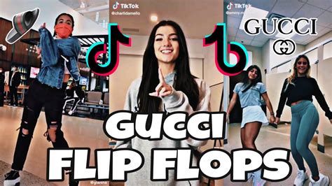 gucci flip flops remix|gucci flip flops tiktok song.